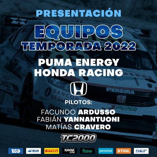 PUMA ENERGY HONDA RACING – TEMPORADA 2022