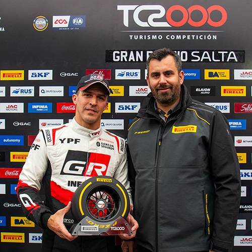 EL CAMPEÓN BATIÓ EL RÉCORD DEL CIRCUITO