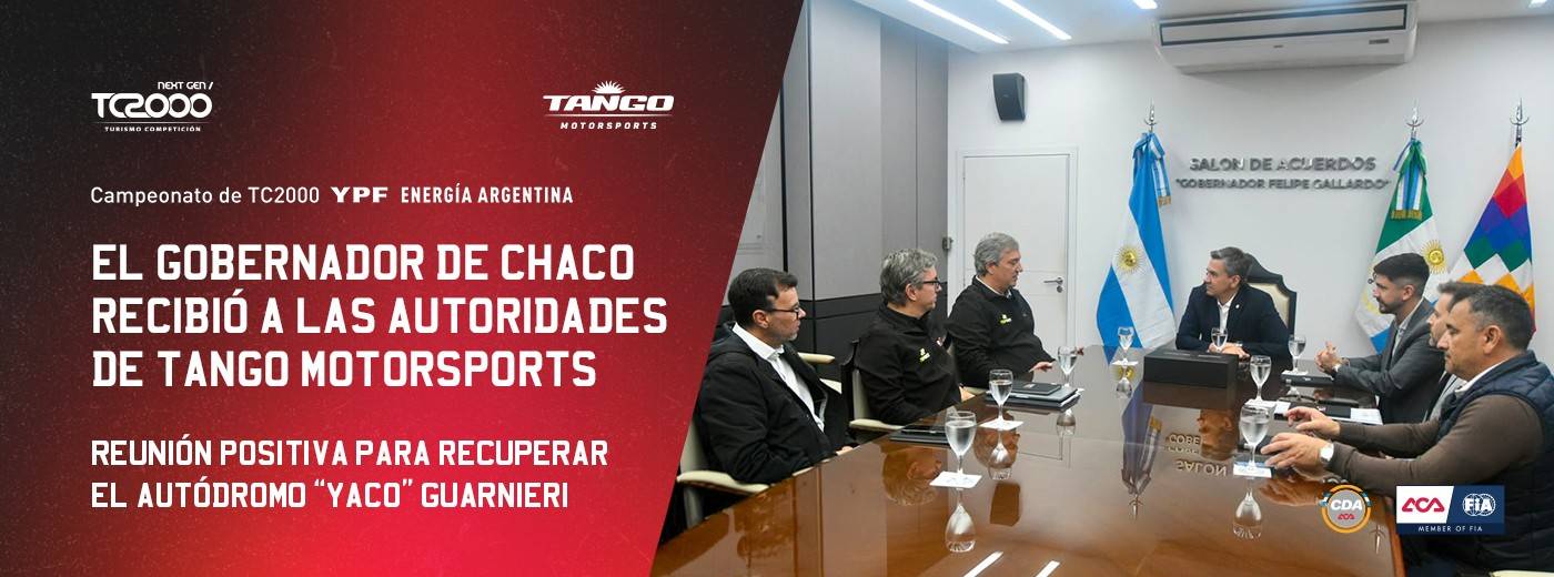 REUNIÓN POSITIVA PARA RECUPERAR EL AUTÓDROMO “YACO” GUARNIERI