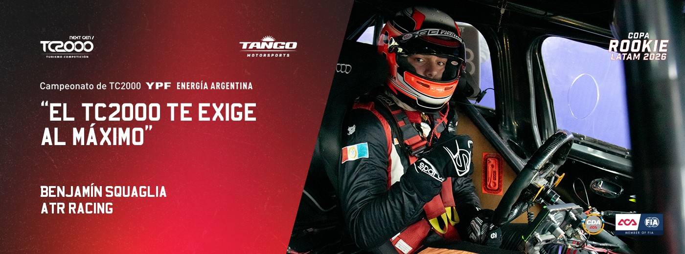 BENJAMÍN SQUAGLIA – ATR RACING:
