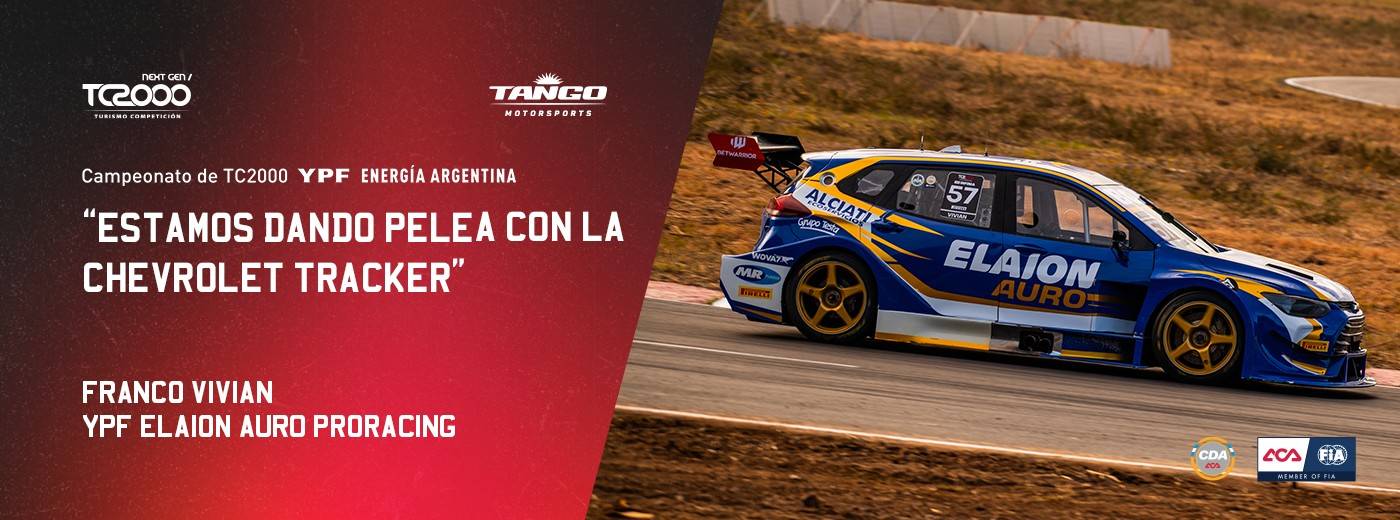 FRANCO VIVIAN - YPF ELAION AURO PRORACING: