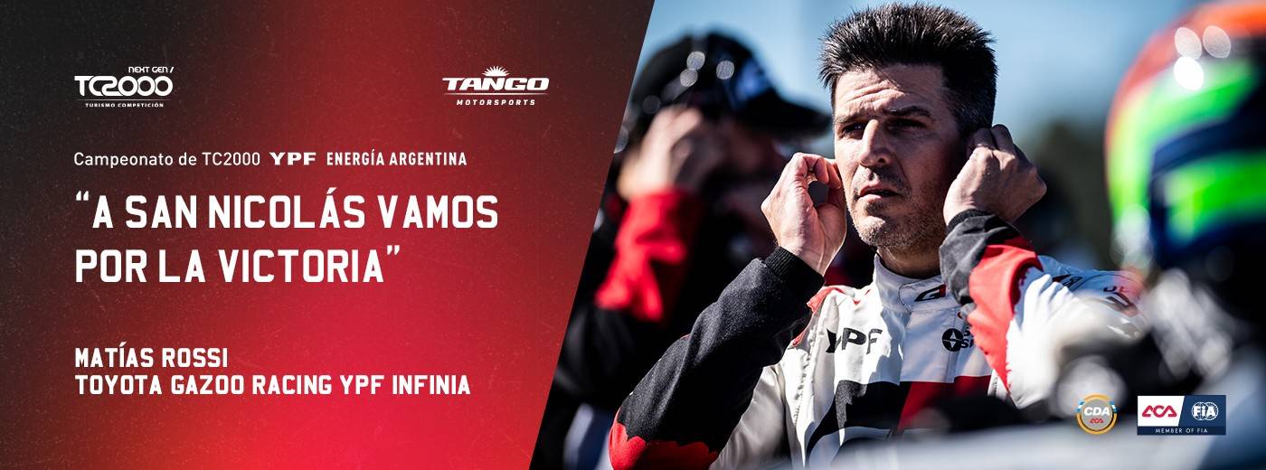 MATÍAS ROSSI – TOYOTA GAZOO RACING YPF INFINIA: