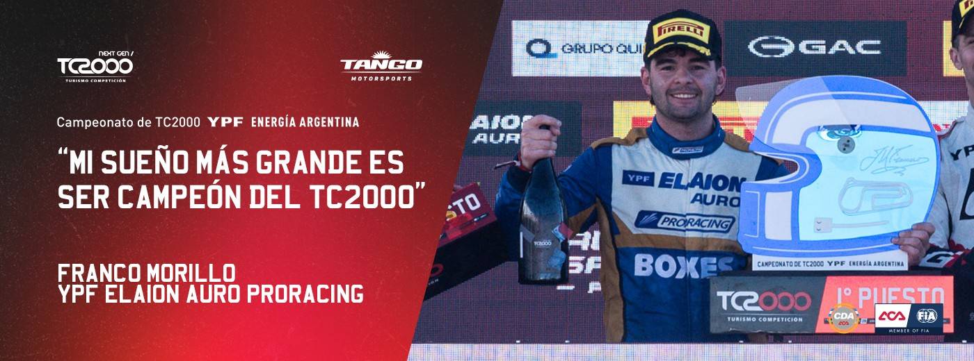 FRANCO MORILLO – YPF ELAION AURO PRORACING: 